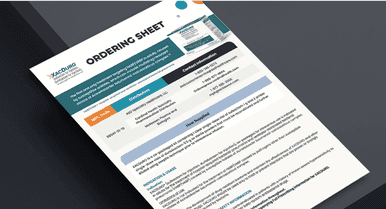 XACDURO® (sulbactam for injection; durlobactam for injection), co-packaged for intravenous use ordering sheet