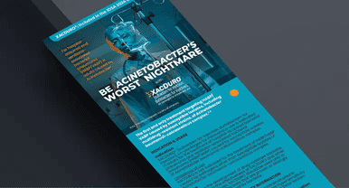 XACDURO® (sulbactam for injection; durlobactam for injection), co-packaged for intravenous use brochure